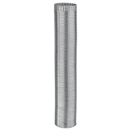 NYTTIG TUB 125 : aluminium, cylindrique, recouvert de maille, décoratif. Ton argenté, design moderne.
