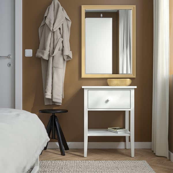 PINGSTSYREN Miroir, jaune-beige clair, 60x80 cm