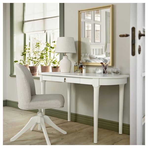 ROSENTORP Bureau, blanc, 120x60 cm