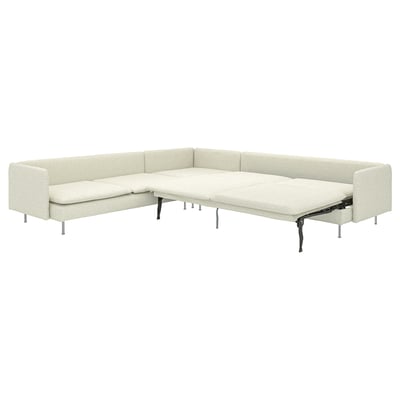 SÖDERHAMN Convertible d'angle, 6 places, Gunnared beige