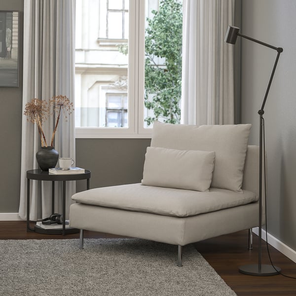 SÖDERHAMN Module 1 place, Fridtuna beige clair
