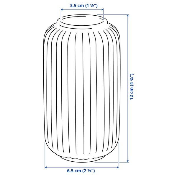 Illustration avec les mesures du produit : STILREN.