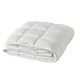 Strandmolle, couette blanche - doux, rectangulaire, coton tissé, design matelassé avec des murs intermédiaires pour plus de chaleur et de confort.