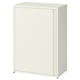 Armoire de rangement SUNDSÖ, polyvalente et durable, utilisation intérieure/extérieure, 2 étagères, porte réglable, acier galvanisé.