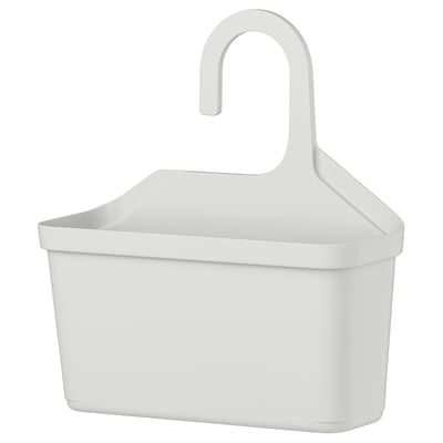 TÅNGHÄLLAN Panier de douche, gris clair, 29x31 cm