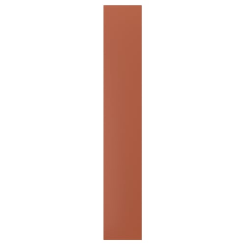 TERRSJÖ Panneau latéral de finition, brun-rouge, 39x240 cm