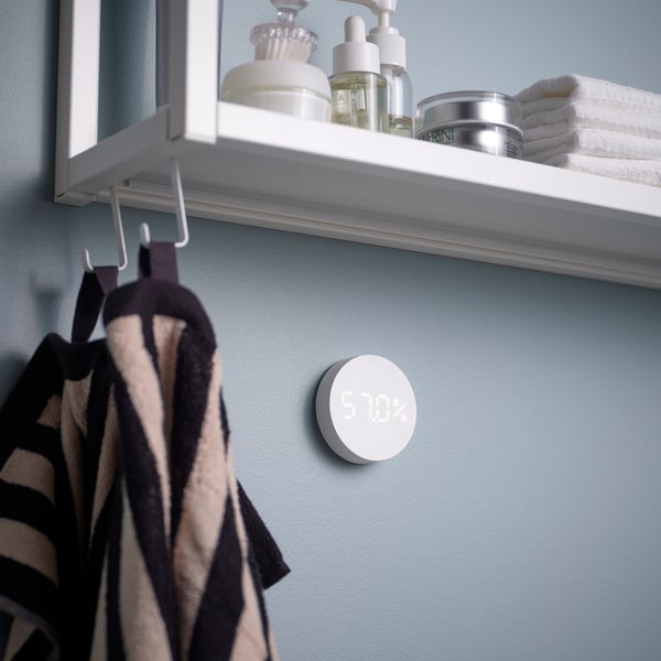 TIMMERFLOTTE Capteur d'humidité/température, connecté
