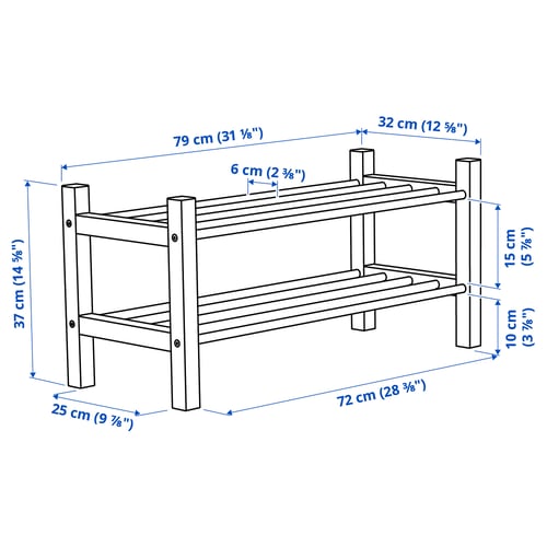 Illustration avec les mesures du produit : TJUSIG.