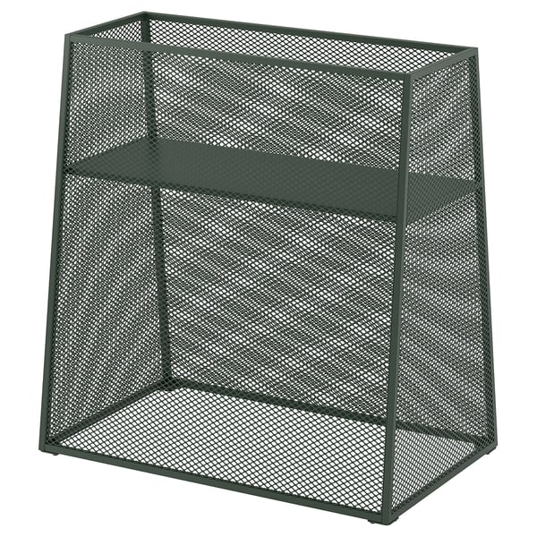 VISINGSÖ Piédestal, extérieur/vert profond, 74 cm