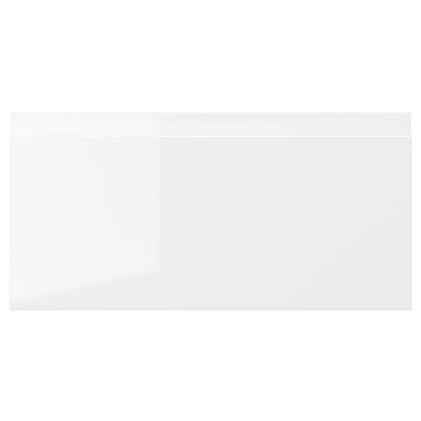 Le tiroir VOXTORP en blanc brillant est élégant et moderne, avec des lignes lisses et épurées et une surface facile à nettoyer.