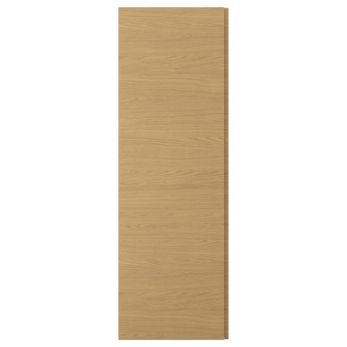 VOXTORP Porte, motif chêne poignée verticale, 60x180 cm