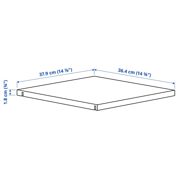 Illustratie met afmetingen voor het product: ALTARLIDEN.