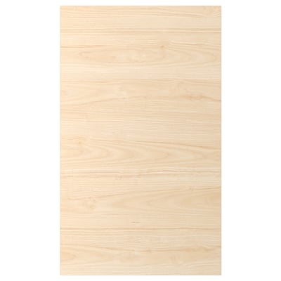ASKERSUND deur met licht essenhouteffect, gladde textuur, melamine afwerking.