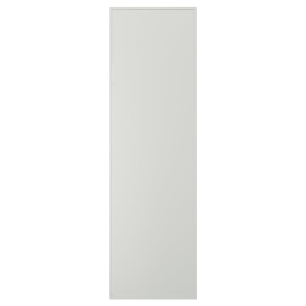 ASPUDDEN Deur, lichtgrijs, 60x200 cm