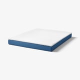 BLÅFJÄLLET Matras en topper, middelhard/Vissle blauw, 140x200 cm
