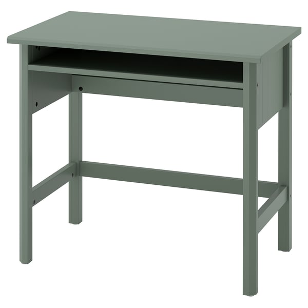 BRYTNING Bureau, groen, 85x53x75 cm
