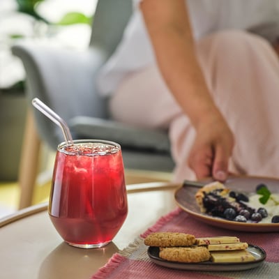 DRYCK BLÅBÄR Limonadesiroop bosbessen, 495 ml