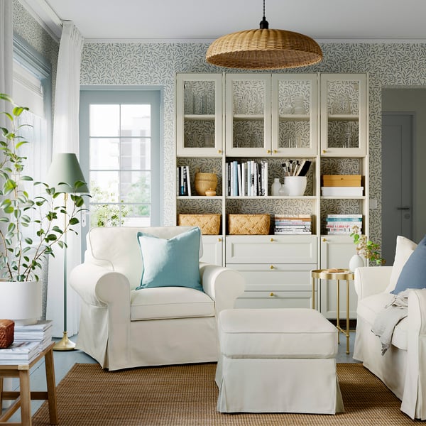 EKTORP Fauteuil, Blekinge wit