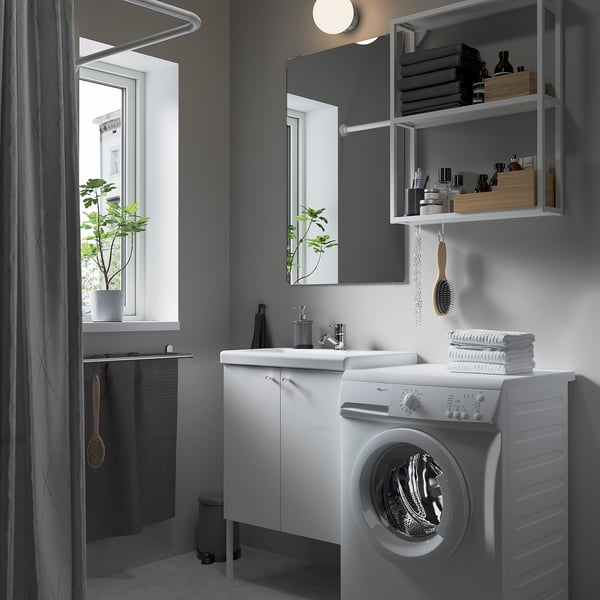 ENHET Badkamer, wit, 64x43x87 cm