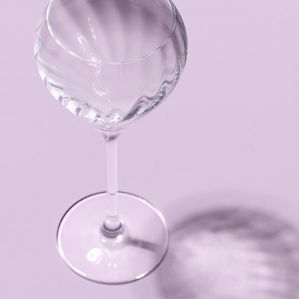 FJÄLLUGGLA Champagneglas, helder glas, 23 cl
