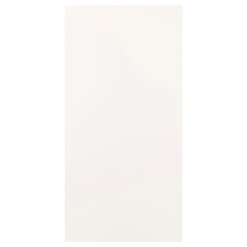 Witte FONNES deur voor platsa, strak, rechthoekig.