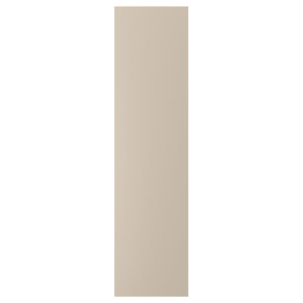 FORSAND deur, beige, rechthoekig, gladde semi-matte afwerking.