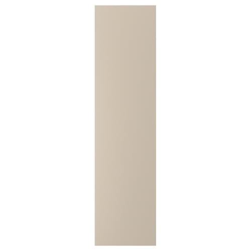 FORSAND deur, beige, rechthoekig, gladde semi-matte afwerking.