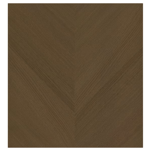 HEDEVIKEN Deur, bruin gebeitst eiken fineer, 60x64 cm