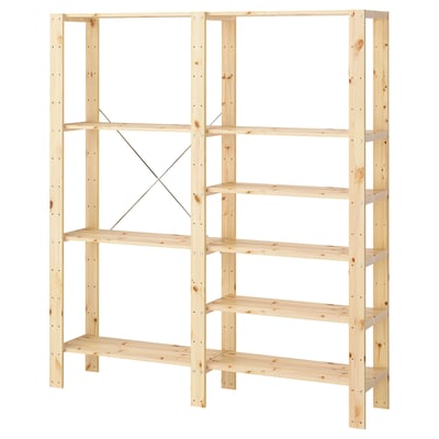 HEJNE 2 elementen, naaldhout, 154x31x171 cm