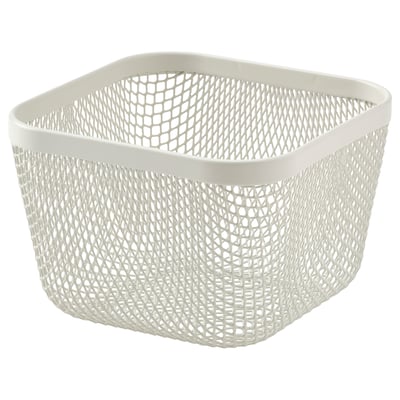 IKEA 365+, wit, gaasmand, vierkant, staal met kunststofcoating.