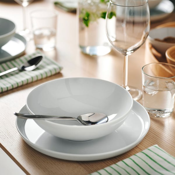 IKEA 365+ Schaal, wit, 19 cm
