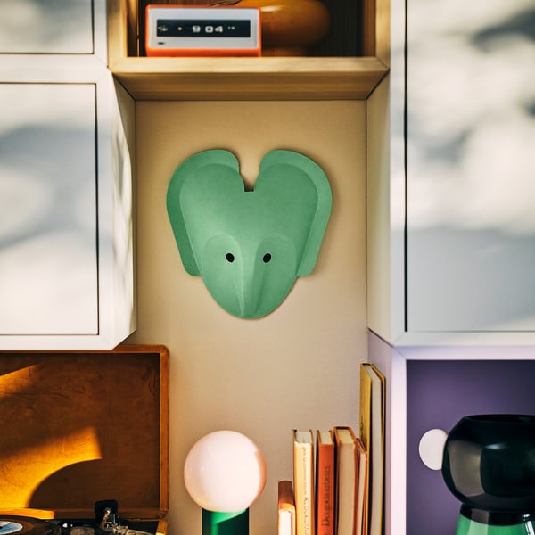 IKEA PS 2026 Wanddecoratie, groen, 25 cm