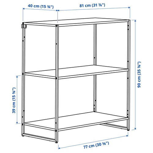 Illustratie met afmetingen voor het product: JOSTEIN.