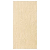 KALBÅDEN deur, licht grenen, rechthoekig, plat design.