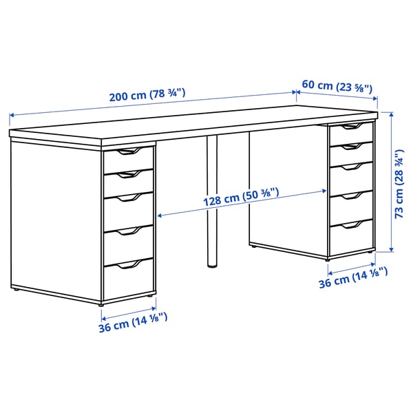 Illustratie met afmetingen voor het product: LAGKAPTEN.