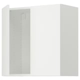 LASTARE Wandgemonteerd frame met deuren, wit, 60x32x60 cm