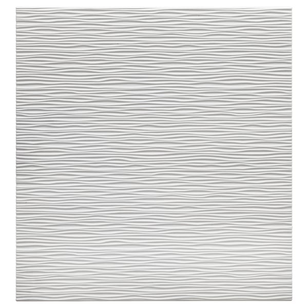 LAXVIKEN grijze getextureerde paneeldeur met golvend design.