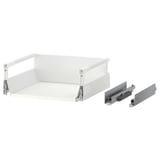 MAXIMERA ladeset: wit, metalen rails, soft-close, 25 jaar garantie.