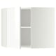 METOD witte keukenkast met glanzende deur, modern design.