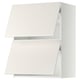 Witte METOD keukenkast met veddinge fronten, glad en strak, modern ontwerp.