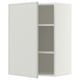 METOD Bovenkast met planken, wit/Aspudden lichtgrijs, 60x80 cm
