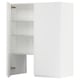 Witte METOD keukenkast met verstelbare planken, modern minimalistisch design.