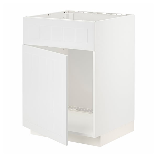 Witte METOD keukenkast, modern design.
