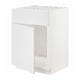 Witte METOD keukenkast, modern design.