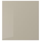 Beige SELSVIKEN kastdeur, glanzend, rechthoekig met afgeronde hoeken.