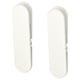 SKÅDIS witte organizers, metalen clips, rechthoekig, strak design.