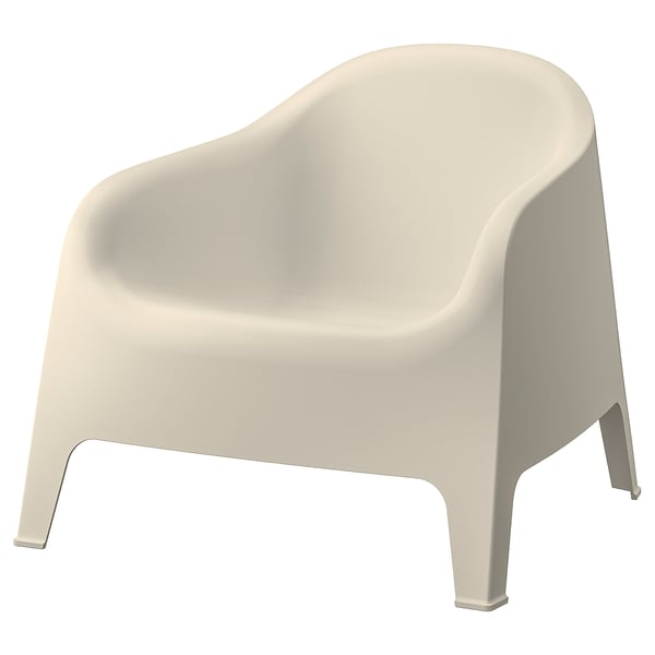 SKARPÖ Tuinstoel, buiten, beige