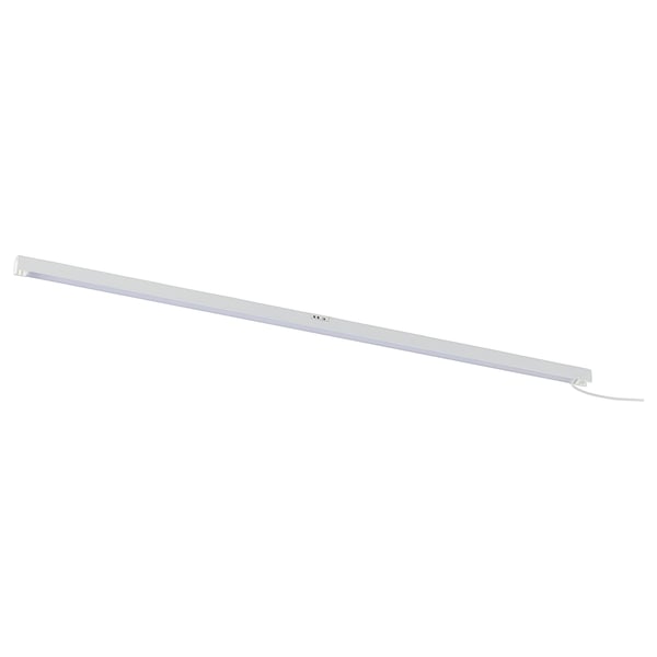 SKYDRAG: led keukenlamp - zilver aluminium, slanke rechthoek