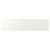 Wit STENSUND meubel met ingelijste panelen, gelakte afwerking voor duurzaamheid.