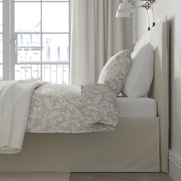 TÄRNKULLEN Gestoffeerd bedframe